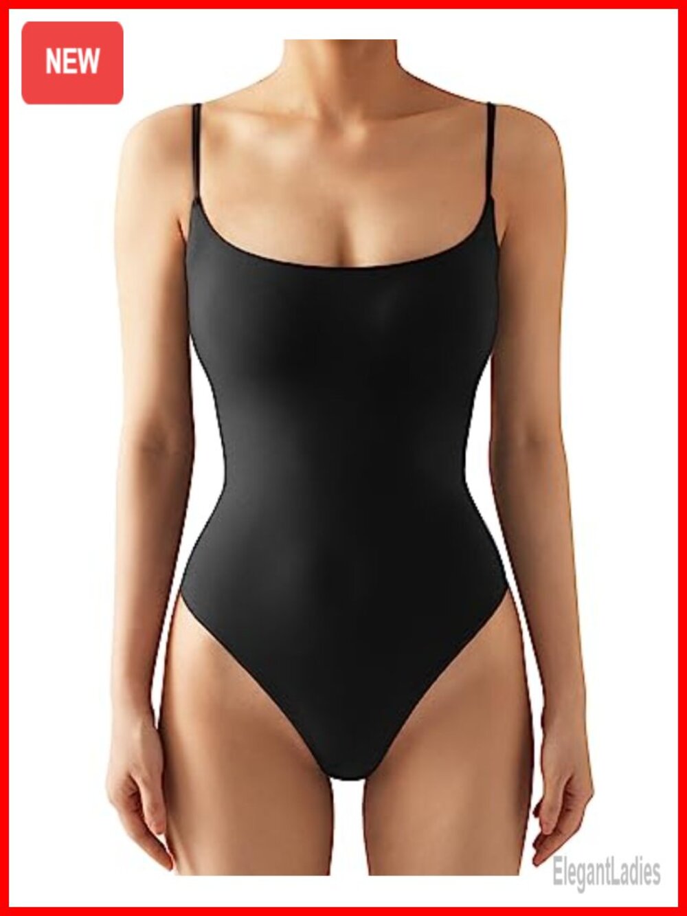 Sexy Square Neck Backless Thong Bodysuit Sleeveless Cami Top for Party